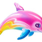 Novelty Treasures 36'' Colorful Rainbow Dolphin Inflate Pool Beach Birthday Party Toy