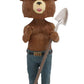 Royal Bobbles Smokey Bear Bobblehead  enhanced Polyresin Lifelike Figure  Unique Serial Number  Exquisite Detail