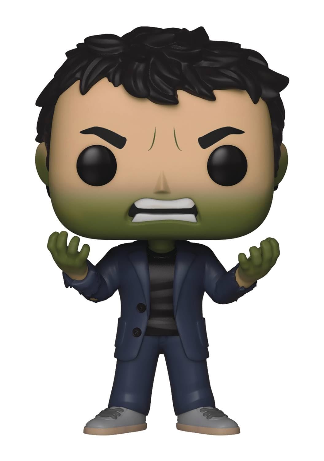 Funko Pop! Marvel Bruce Banner with Hulk Head - Vinyl, Multicolor, Standard Size, Model 35776