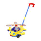 Bnf Push Along Walking Toy Sturdy Preschool Learning For Boys Girls Kids Age 13 Xl Yellow Non Slip | Toys For Baby | Developmen