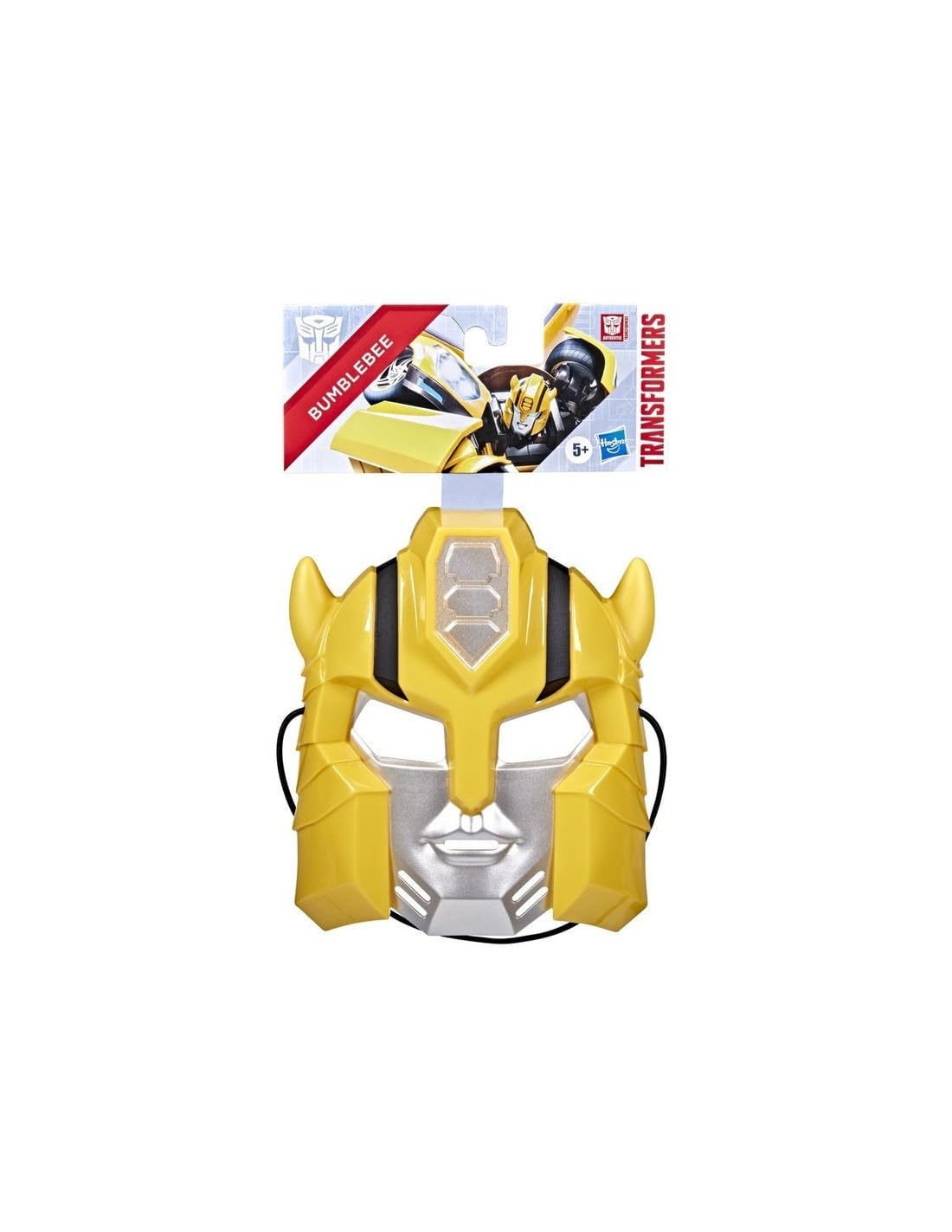 Authentic Transformers Mask 25cm, for Kids 5 Years Old - Bumblebee - F3750 - Hasbro, Yellow