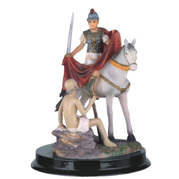 Stealstreet Saint Martin Of Tours Holy Figurine Religious Decoration Decor, 5'