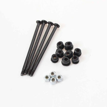 KingVal Replacement Screws with Nuts and Axle Sleeve Compatible with WLtoys 144010 144002 124016 124017 144016 144018 RC Car