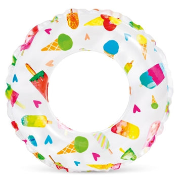 Intex Recreation 59230Ep Lively Print Swim Ring 20'', Assorted Designs