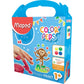 Maped - First Finger Paint - 4 Vivid Colors - Safe for Children