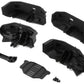 Traxxas 8080X Fenders, Inner (Narrow), Front & Rear (for Clipless Body mounting) (2 Each)/ Rock Light Covers (8)/ Battery Plate/