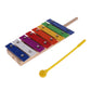 Baby Kids 8 Tones Aluminum Xylophone With Mallet Musical Early Learning Toy