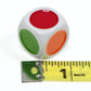 Color Dot, 6-Sided Novelty Dice _ Bundle of 12 Identical Dice