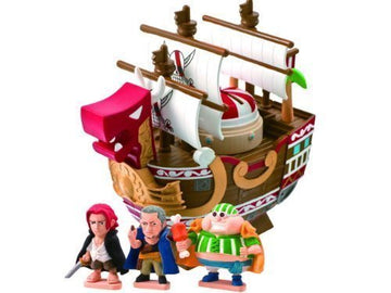 One Piece Chara Bank Shanks Red Force Ship