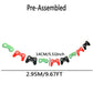 Video Game Controller Banner - Birthday Party Supplies - Game Themed Birthday Garland - Pre-Assembled (Red, Black, Green)