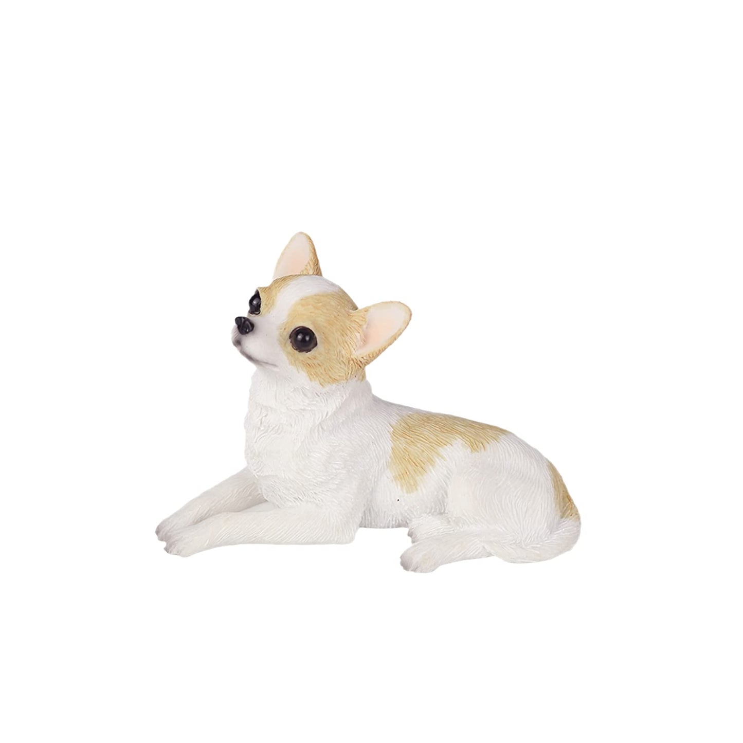 Talklek 1Pcs 2 Inches Mini Resin Chihuahua Figurine Gifts, Mini Dog Memorial Gifts, Dog Figurines, Car Decor, Collectible Chihua