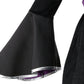 Yolsun Purple Witch Costume For Girls Bubble Sleeve Halloween Witch Dress For Kids (6-8 Years, Purple)