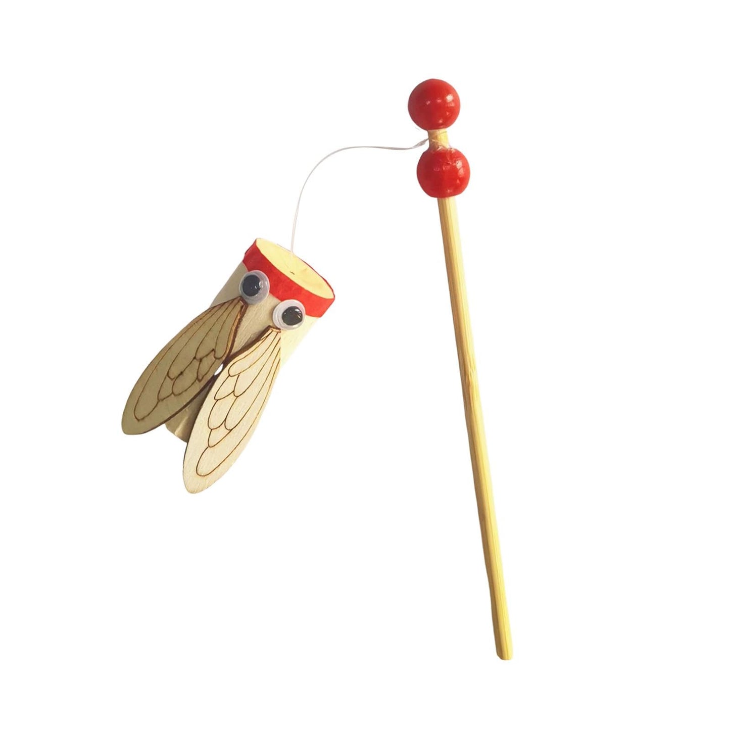 MeadawgsTraditional Chinese Wood Cicada Toy Noisemaker for Children 3 4 5 6 Year Old|Toys & Hobbies|Educational|Other Educationa