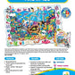 The Learning Journey Puzzle Doubles - Find It! 123 - Stem Preschool Toys & Gifts For Boys & Girls Ages 3 And Up, 24' H X 36' W X 0.08' D (695180) , Blue