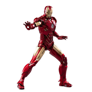Hiplay Zd Toys Collectible Figure Full Set: Anniversary Series Non-Luminous Version: Iron Man Mk4 (1906-04), 1:10 Scale Miniatur