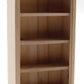 Classics By Handley Dollhouse Miniature Unfinished 4-Shelf Bookshelf