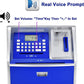 Like Talking ATM Savings Bank - Digital Piggy Bank for Kids, Blue/Silver, Model G972E, Plastic Money Coin Machine