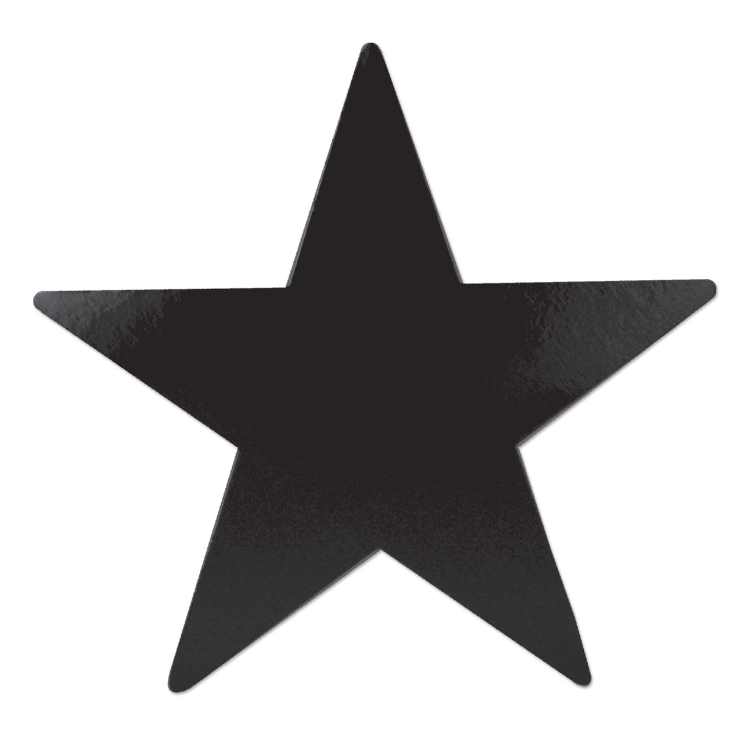 Beistle 24-Piece Foil Star Cutouts, 12-Inch