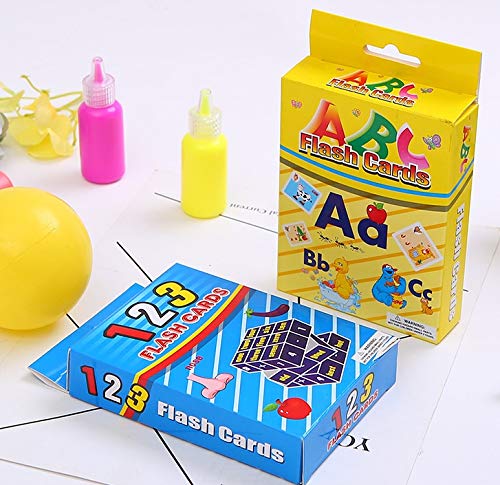 Babygo Teach Preschool Learning Educational Flash Cards Set Of 2 (Teach Alphabets, Animals, Numbers, Fruits, Vegetables, Body Pa