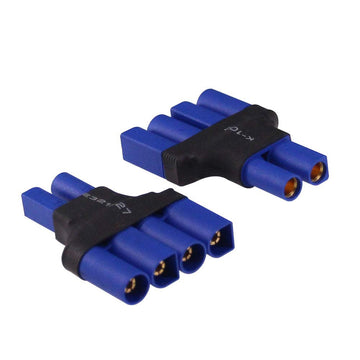 BDHI 2pcs EC5 Series Connector/Series Battery Adapter for Losi/E-Flite(B156-2)