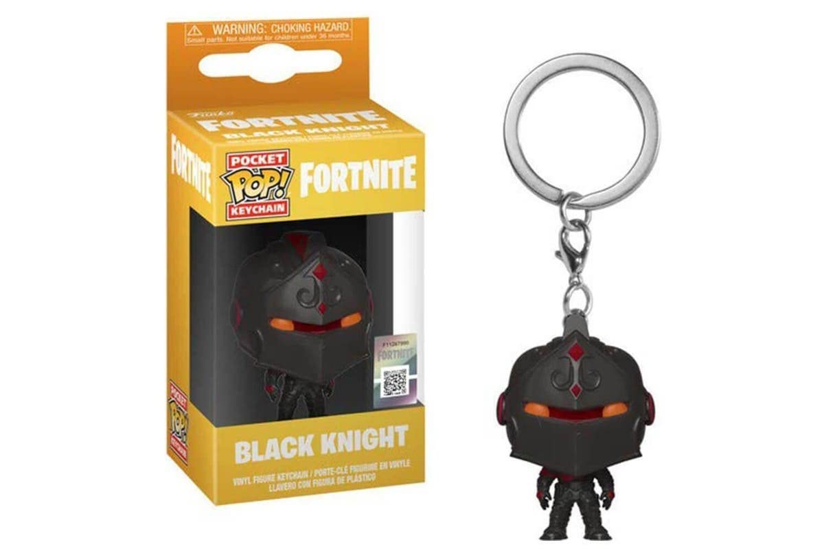 Funko 36953 Pop! Keychain: Fortniteblack Knight, Multicolor