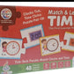 Ratnas Match & Learn: TIME  48Piece Educational Puzzle Set | 24 SelfCorrecting Pairs for Teaching Time Telling | Develops Cog