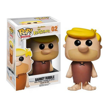 Funko POP! Vinyl Figure - Barney Rubble, 3.75 inches, Brown, Model 3928, Collectible Hanna-Barbera Character