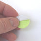 Playfully Ever After Light Green Felt Circle Stickers (1 inch - 100pc)