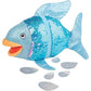 Cre8Tive Minds The Rainbow Fish Puppet - Prop Set For Visual Storytelling, 15 Piece Set, Puppet Show Theater For Kids, Bedtime S