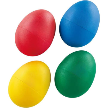 Mocking Bird Plastic Egg Shaker Multicolor Percussion Musical Eggs Percussion Maracas Easter Eggs Instrument For Kids Musical To