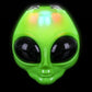 Rhode Island Novelty 8 Inch Light-Up Flip Green Alien Mask, One Per Order