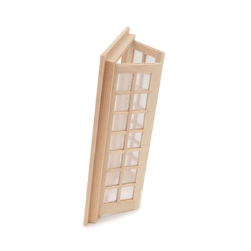 Dollhouse Accessories Miniature Windows 1: 12 Scale Furniture Window Frame Model 28 Panes Dollhouse Decoration Fiary Window Diy