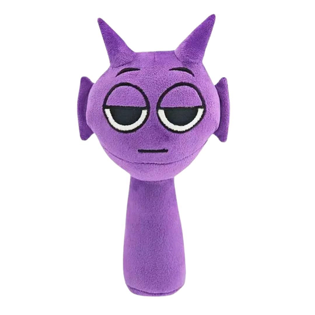TechMax Solution Purple Sprunki Plush Toys