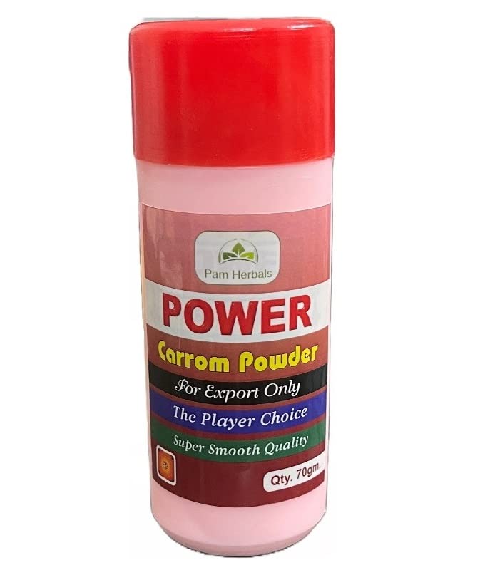 Pam Herbals Carrom Powder - 70 Grams, Red, Natural Herbal Powder for Effective Relief
