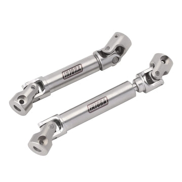 INJORA Stainless Steel Drive Shafts with D Shaped Hole for Axial AX24 XC-1 Upgrade 1/24 RC Crawler Upgrade
