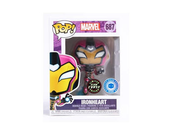 Funko Pop! Marvel Iron Man Ironheart GITD Glow in The Dark Chase limited availability Figure