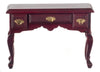 Melody Jane Dolls Houses Mahogany Writing Desk Secretary Table Miniature 1:12 Study Furniture