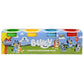 Bluey 4-Pack Dough Tubs - Creative and Colorful Play for Kids