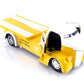 M&Ms 1:24 1947 Ford Coe Flatbed Die-Cast Car & 2.75 Yellow Figure Toys For Kids And Adults
