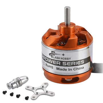 FLASH HOBBY 2826 RC Brushless Motor 1000KV Electric Outrunner Motor for RC Aircraft Plane Multicopter Drone Fixed Wing Helicopte