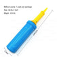 Granfo Portable Hand Pump - Double Action Air Pump for Inflatables, Blue, Plastic