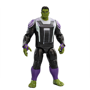 Hiplay Zd Toys Collectible Figure Full Set: 7-Inch Simple Articulated - Hulk, Normal Version, Miniature Action Figurine Ptbzljr