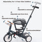 Newyoo 5 In 1 Tricycles For 1-3 Year Olds, Baby Balance Bike, Christmas And Birthday Gift For Boy And Girl, Toddler Bike With Pa