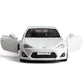 Rmz City 1:36 Diecasting Alloy Car Model Toyota 86 Toy Car, Pull Back Vehicles Toy Car For Toddlers Kids Boys Girls Gift White