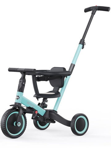newyoo Tricycle for Toddlers 1-3, Christmas and Birthday Gift for Boy and Girl, Toddler Bike, 5 in 1 Kids Trike with Parent Pus