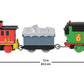 Thomas & Friends Motorized Toy Train Percy Engine & Brake Car Bruno Rail Vehicle For Preschool Pretend Play Kids Ages 3+ Years