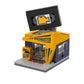 Brick Loot Exclusive Mini City Video Rental Store - Custom Designed 123 Piece Model - Compatible With Lego And Other Major Brick