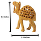 Rastogi Handicrafts Decorative Animal Statue Miniature Made From Single Block Of Wood - **Good Luck** Gifts For Men/Women