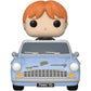 Funko Pop! Ride Super Deluxe: Harry Potter: Chamber Of Secrets 20Th Anniversary - Ron Weasley In Flying Car, Multicolor