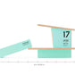 CANDYCAR Wooden Diecast Collection - Teal Santa Monica  enhanced Handcrafted Beech Wood Beach Tower